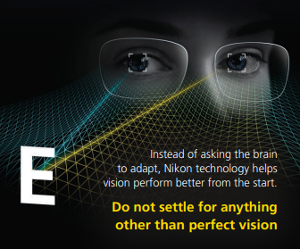 Nikon Z Series Single Vision lenses with Asymmetric Z-Contrast Technology