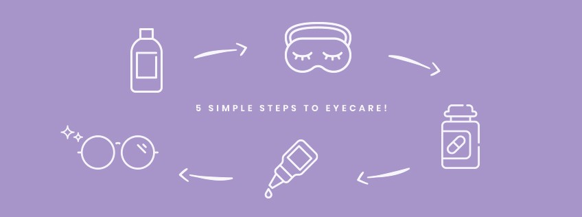 5 Simple Steps to Eyecare! 