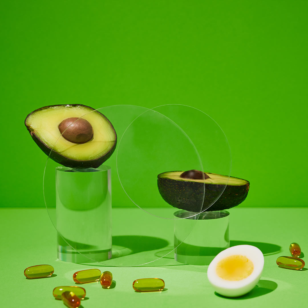 avocat, oeuf, omega 3