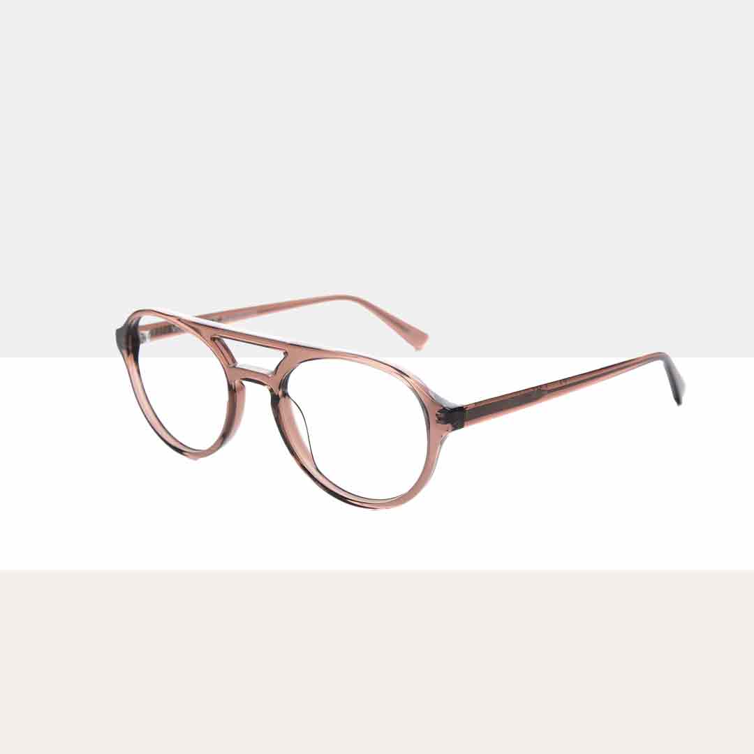 lunette vintage vision avenue Edouard Crystal Brown, OPTOPLUS