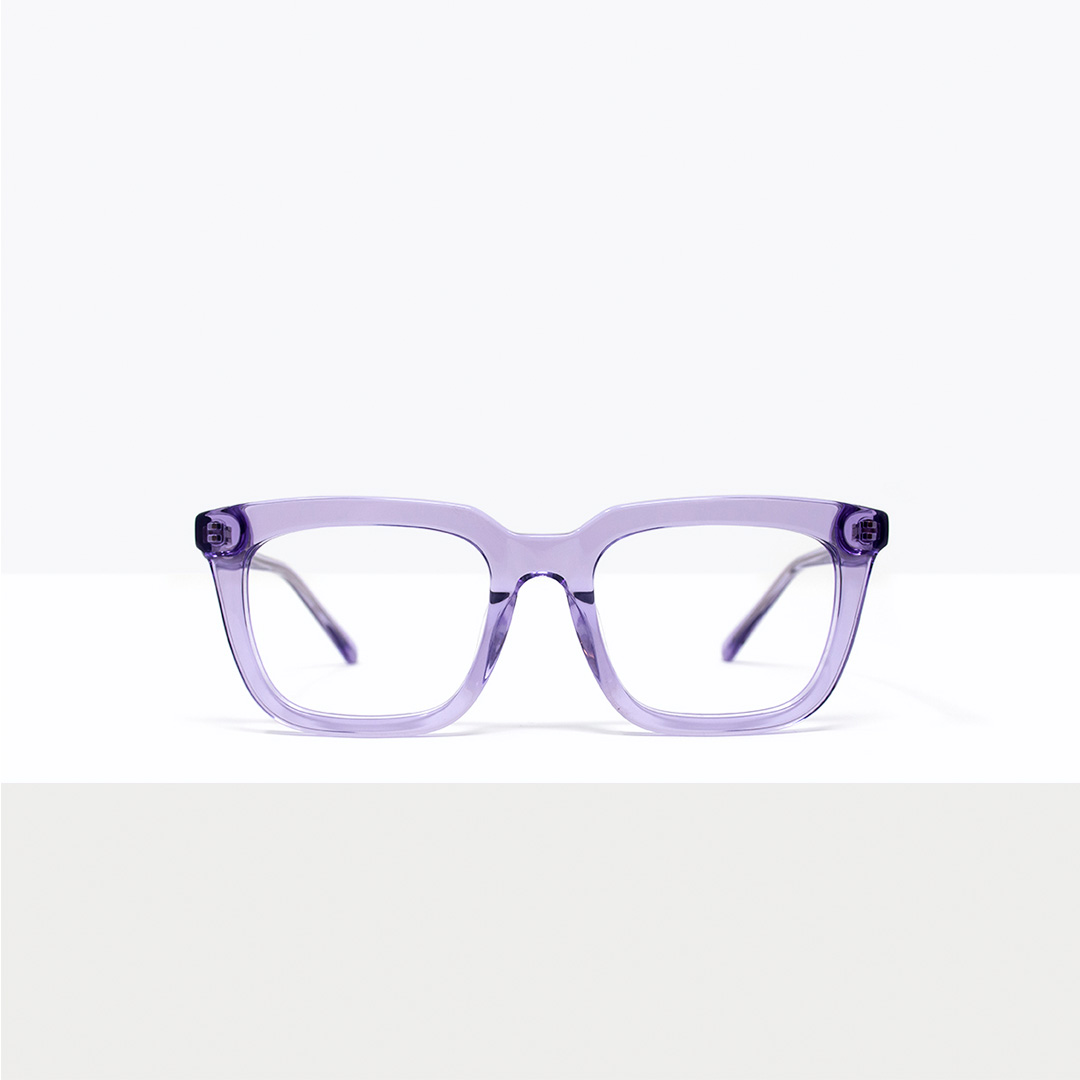 lunette dragon, monture violette OPTOPLUS