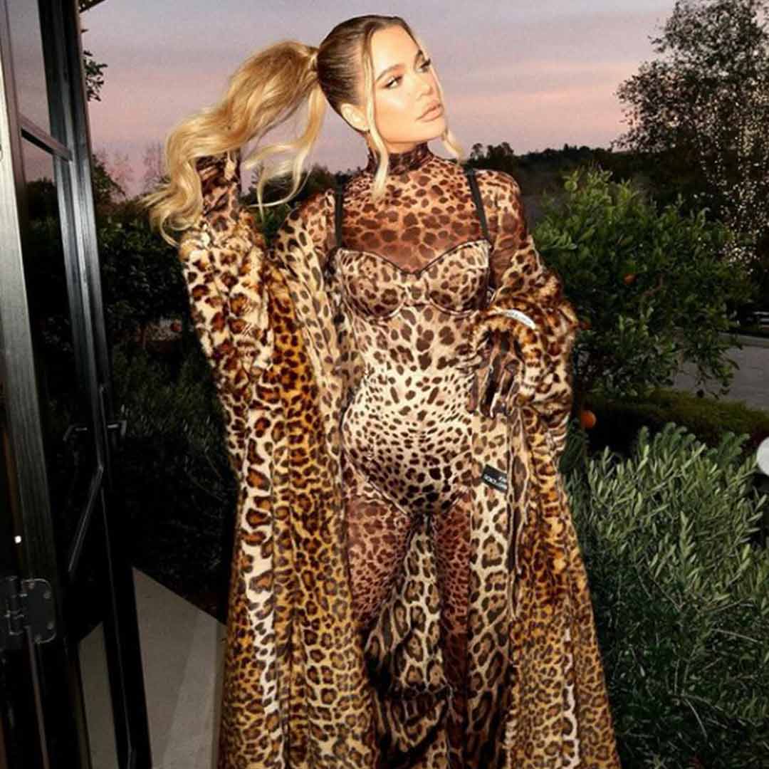 kloe kardashian, leopard trend