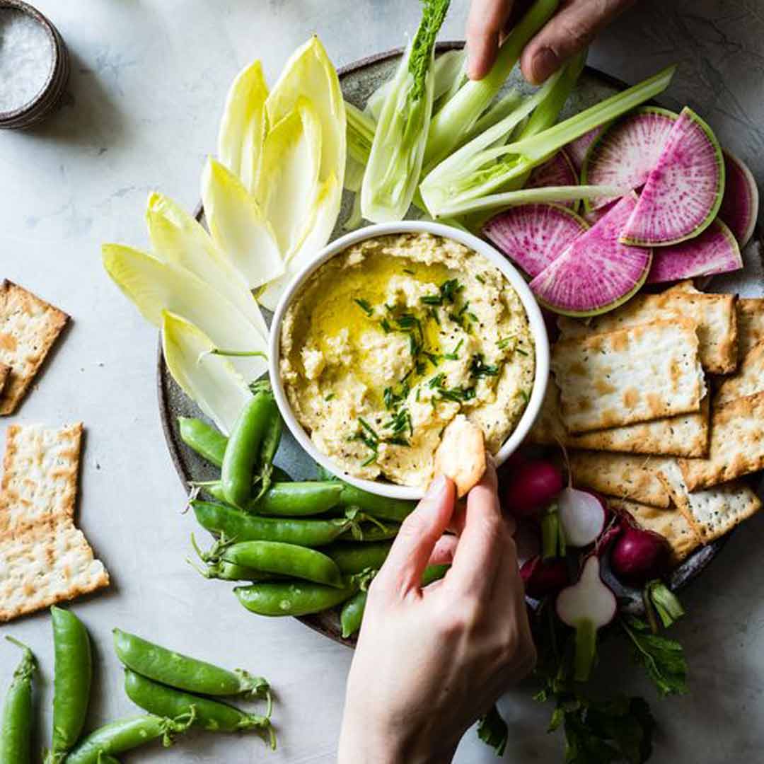 Josée di Statio, houmous au citron et aux artichauts, optoplus